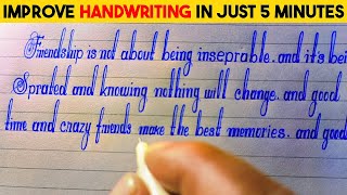 How To Improve Your HandWriting In Just 5 Minuts  SECRET Tips amp Tricks  Think Stream [upl. by Cadmann35]