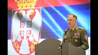 Načelnik Generalštaba general Milan Mojsilović  Dan Vojske Srbije [upl. by Cote468]