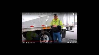 Backing Frozen Trailer Brakes [upl. by Adaven]