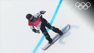 Chloe Kim wins her SECOND halfpipe Olympic gold  Beijing2022 [upl. by Evelina]