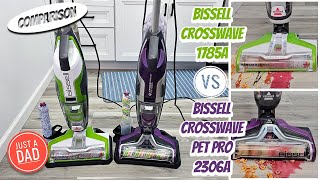 BISSELL Crosswave 1785A vs BISSELL Crosswave Pet Pro 2306A Wet Dry Vacuum Cleaner COMPARISON [upl. by Eciram]