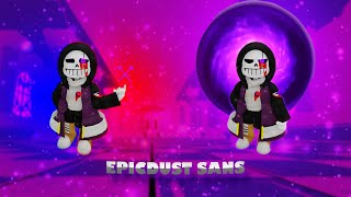 EpicDust Sans HyperEpicDust Sans  Undertale The Start Of Madness [upl. by Ginevra85]