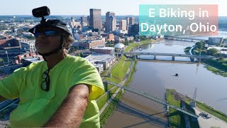 My awesome adventure in Dayton Ohio by e bike  Great Miami River  Jasion EB7 20 [upl. by Atinot]