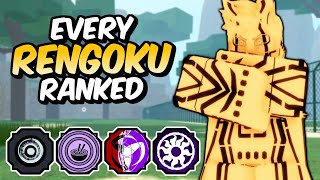 Every RENGOKU Ranked From WORST To BEST  Shinobi Life 2 Bloodline Tier List [upl. by Alled532]