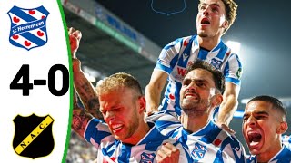 SC Heerenveen vs NAC Breda 40 Ion Nicolaescu Goal  All Goals and Extended Highlights [upl. by Salb]