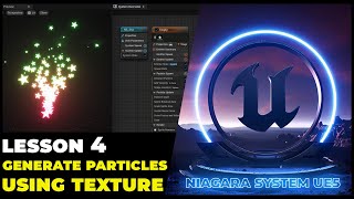 Master Particle Texture Generation in Niagara  Unreal Engine 5 Tutorial  Lesson 4 [upl. by Learrsi]