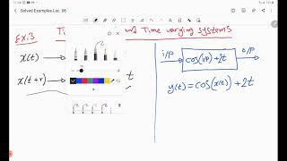 Time invariant and Time Variant Systems Part 04 [upl. by Nelo285]