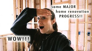 some MAJOR renovation progress  thrift shopping  VLOGMAS Day 16 [upl. by Cassandra]