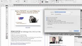 How to Package an InDesign File [upl. by Tinaret]