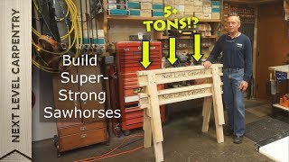 Build These Super Strong Sawhorses [upl. by Karim]