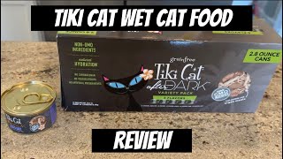 Is It The BEST Wet Cat Food Tiki Cat After Dark Variety Pack HighProtein Wet Cat Food Review [upl. by Balough]