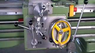 Drehmaschine Meuser lathe dreiebenk tour conventionnel [upl. by Julianne645]