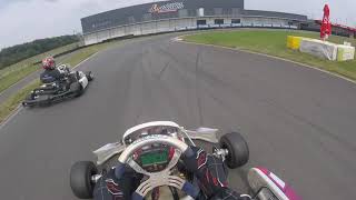 Test day  Kart 2T  Kosmic Mercury  IAME X30  Karting des Fagnes Mariembourg [upl. by Nerrej]