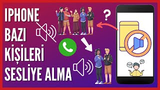 iPhone Sessizdeyken Bazı Kişiler Nasıl Sesliye Alınır [upl. by Veal]