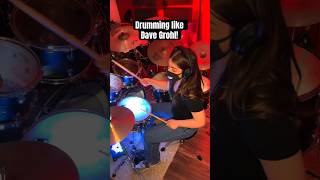 My ATTEMPT drumming like DAVE GROHL 😱 shorts [upl. by Iblok648]