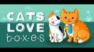 Cats Love Boxes  PC gameplay  Sokoban puzzle game [upl. by Bertine779]