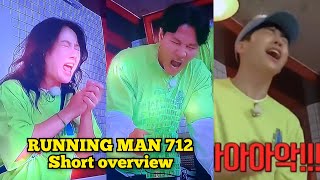 Running Man 712 episode short Overview Spartace [upl. by Yelekreb]