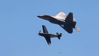 F22 in MCAS Miramar Air Show September 2024 [upl. by Roselane948]