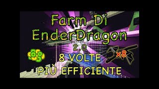 MIGLIORE FARM DI ESPERIENZA DI MINECRAFT  Farm di EnderDragon 111112113 ITA [upl. by Hnahk]