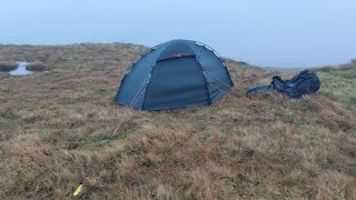 High Willhays camp Hilleberg Soulo BL [upl. by Neirod]