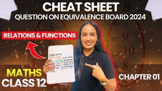 Questions on Equivalence 🔥 Relations and Functions 🔥😨  Chapter 1  Class 12 Maths  Lec 2 [upl. by Llerref]