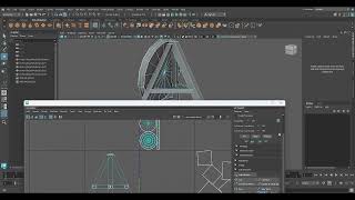 Maya Tutorial  UV Unwrapping an Archery Target [upl. by Anitac232]