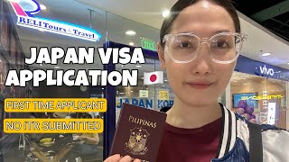 MY JAPAN VISA APPLICATION 2024  FIRST TIME APPLICANT WITH NO ITR [upl. by Drahcir575]