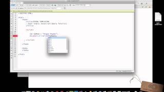 STRING VARIABLES to HTML ELEMENTS  Super Simple JavascriptjQuery Tutorials [upl. by Airbma]