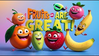 Fruits Are Great for Kids Fun and learn Fruits Name  Little Learners  Dididoo Nursery Rhymes [upl. by Nikki]