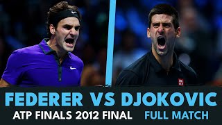 Roger Federer vs Novak Djokovic Nitto ATP Finals 2012 Final  FULL MATCH HIGHLIGHTS [upl. by Anidan913]