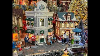 Christmas Village 2023  Dept 56 and Lemax Collection [upl. by Nhar281]