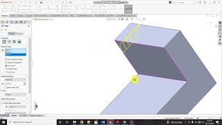 Solidworks Tutorial on Block model Lesson 13 [upl. by Riek745]