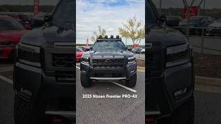 2025 Nissan Frontier PRO4X Extreme Offroad Nissan liftedtrucks frontier truck customtruck [upl. by Alan279]