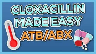 Cloxacillin Nursing Drug Card Simplified  Pharmacology [upl. by Akirret473]