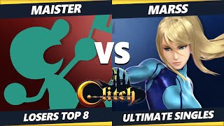 Glitch Konami Code Top 8  Maister Game amp Watch Vs Marss ZSS Smash Ultimate Tournament [upl. by Yarod]