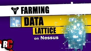 Destiny 2  Fast way to FARM DATALATTICE on Nessus Best Farming Spots in Destiny 2 [upl. by Atiraj]