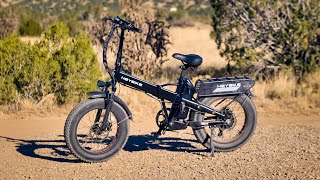 Folding EBike for Off Grid Life  HeyBike Mars 20 Review [upl. by Yznel]