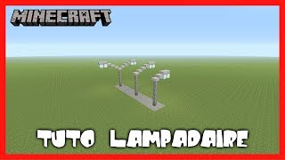 MINECRAFT  TUTO  Lampadaire PS4 FR [upl. by Stormi]