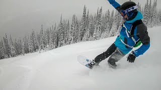 The Baldface Lodge Snowboard Adventure  British Columbia Canada [upl. by Stoneman]