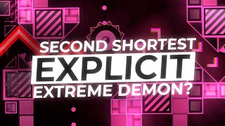 【4K】 quotEXPLICITquot 40 SECOND LEVEL by Renn241 Extreme Demon  Geometry Dash 211 [upl. by Geirk248]