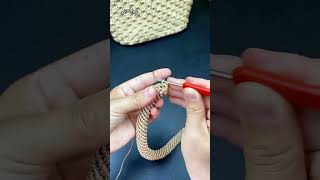 Do you know this kind of crocheted bag このようなかぎ針編みのバッグを知っていますかcrochet かぎ針編み [upl. by Landan]