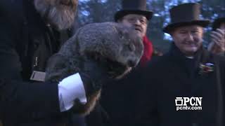 2022 Groundhog Day Prognostication  Punxsutawney Phil [upl. by Ashok112]