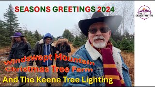 Windswept Mt Christmas Tree Farm and Tree Lighting [upl. by Mcclure]