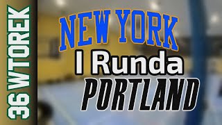 19 11 I Runda New York vs Portland – Wtorek Div Jesień 2024 r [upl. by Turmel]