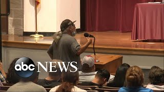 Sparks fly at Uvalde school board forum l GMA [upl. by Adey]