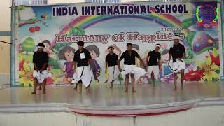 Group Dance Boys Number 3  India International School Mangaf Kuwait [upl. by Luap]