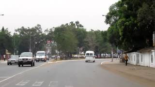 Giffard Road Cantonments HD  Accra Ghana December 2011 [upl. by Marchal]