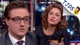 Chris Hayes FAILS MISERABLY Trying To Smear Susan Sarandon Again [upl. by Rhee]