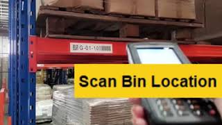 Stock Check using inventory barcode reader  how to use barcodes in inventory management [upl. by Yenahteb]