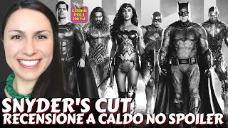 LA SNYDERS CUT È UNA FIGATA RECENSIONE A CALDO SENZA SPOILER di ZACK SNYDERS JUSTICE LEAGUE [upl. by Emsmus]